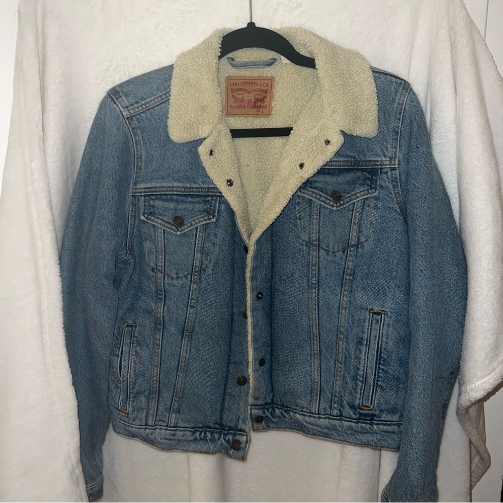 Levi’s Sherpa/Denim Jacket